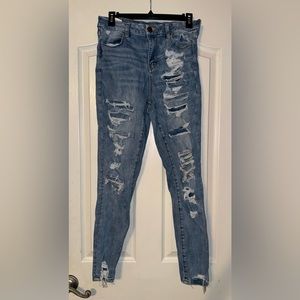 American Eagle Ripped Skinny Jeans